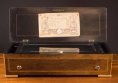 SWISS CYLINDER MUSIC BOX, LANG