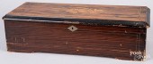 SWISS CYLINDER MUSIC BOX, LATE