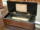 SWISS CYLINDER MUSIC BOX, MAND