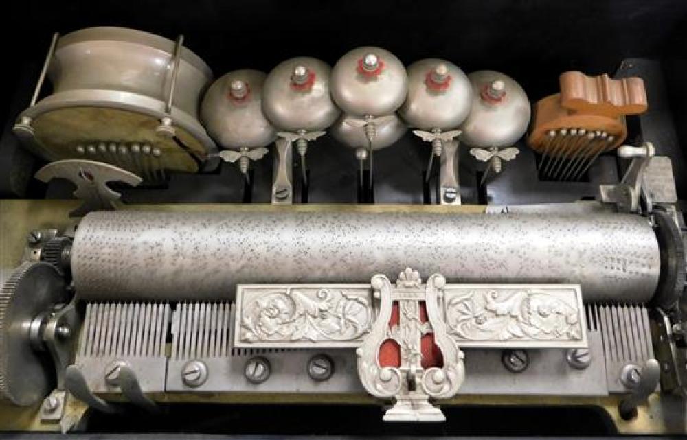 SWISS CYLINDER MUSIC BOX WITH