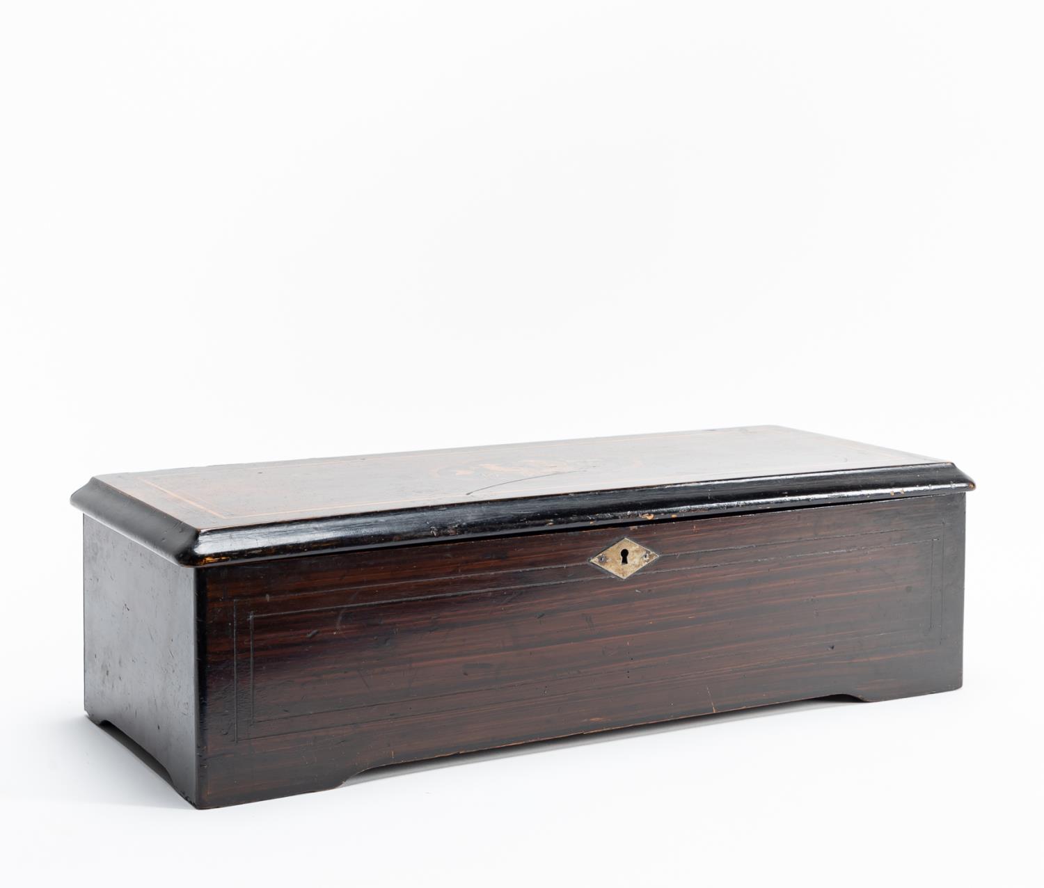 SWISS CYLINDRICAL TEN-SONG INLAID