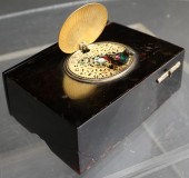 SWISS ENCASED SINGING BIRD AUT