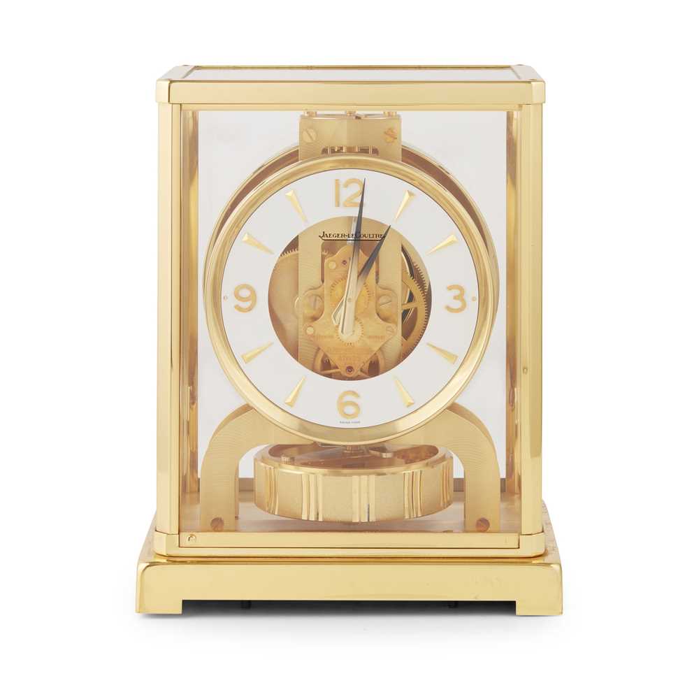 SWISS GILT-BRASS 'ATMOS' CLOCK BY