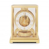SWISS GILT-BRASS 'ATMOS' CLOCK