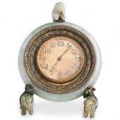 SWISS GILT METAL MOUNTED CHINE