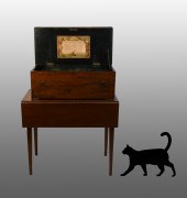 SWISS INLAID ROSEWOOD MUSIC BO