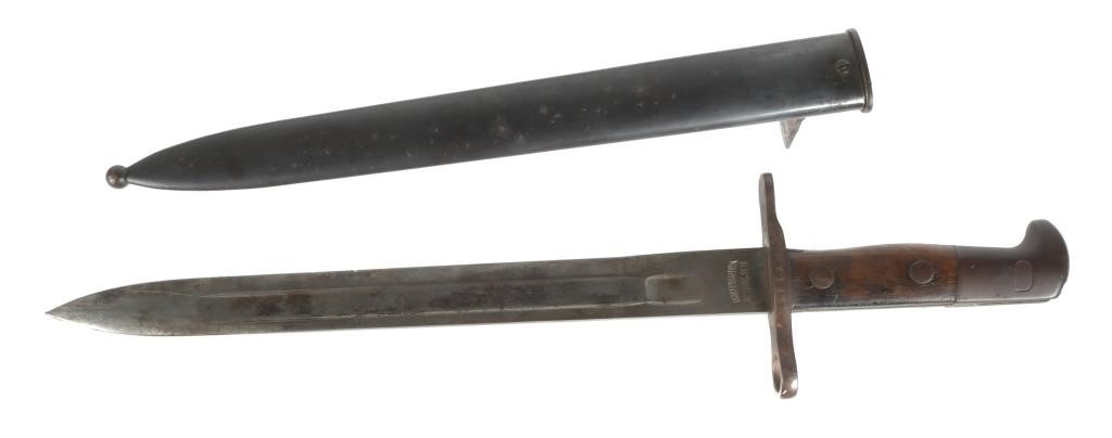 SWISS M1899 BAYONET & SCABBARDSwiss
