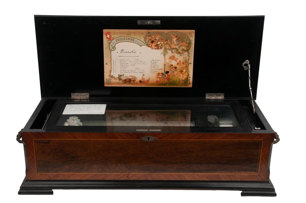 SWISS MARQUETRY-INLAID CYLINDER