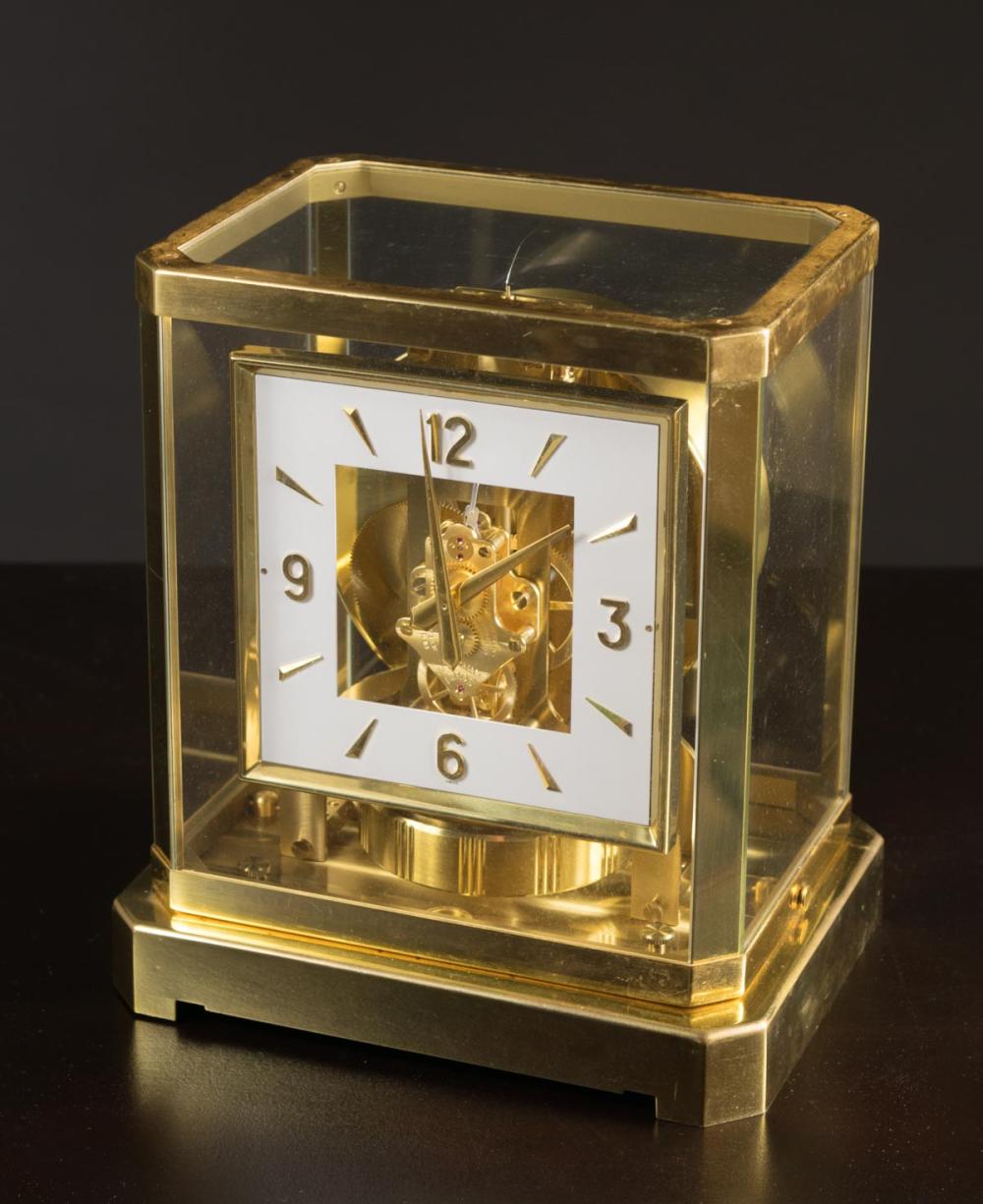 SWISS MID-CENTURY ATMOS CLOCK.