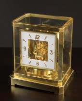 SWISS MID-CENTURY ATMOS CLOCK.