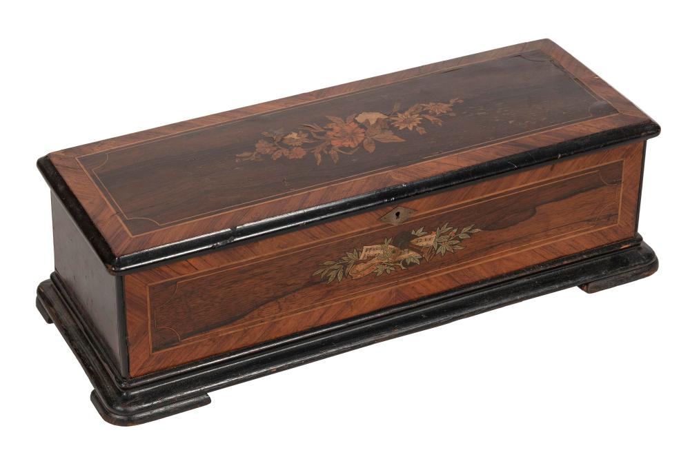 SWISS MUSIC BOX 19TH CENTURY HEIGHT