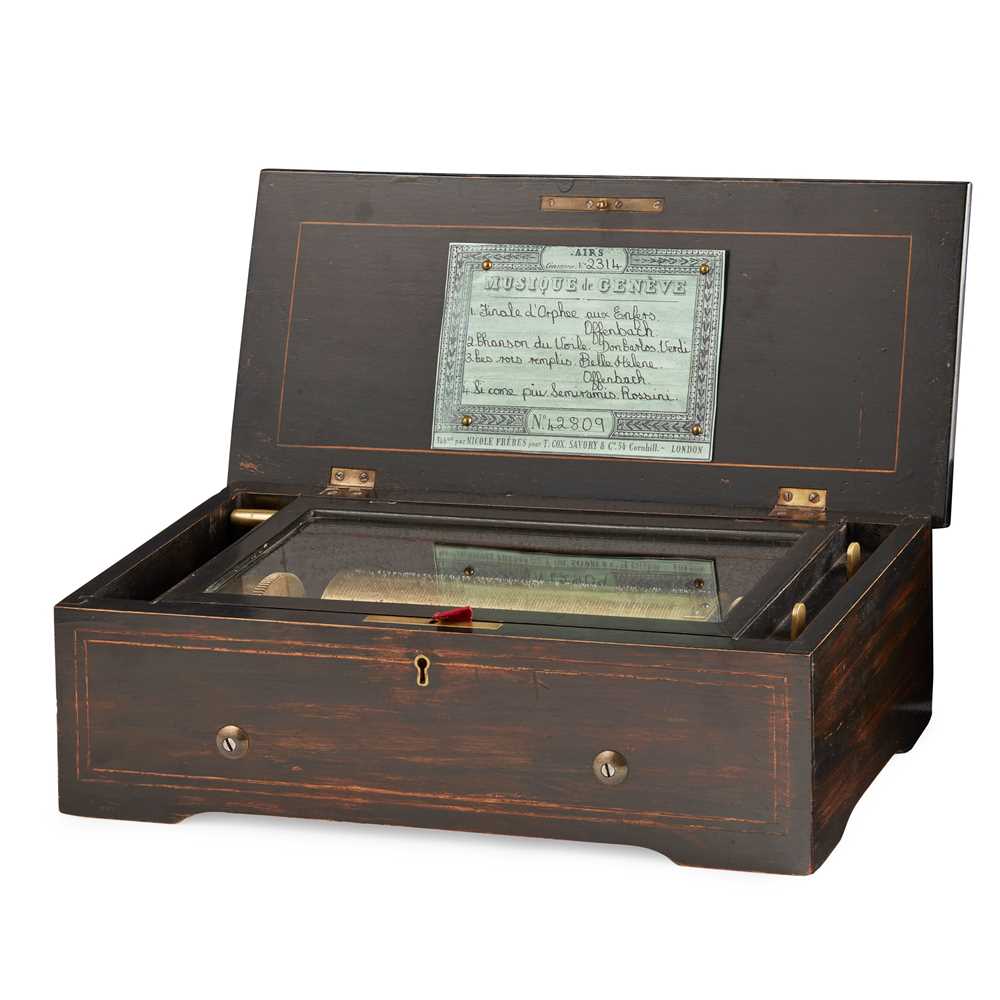 SWISS MUSIC BOX BY NICOLE FRÈRES,