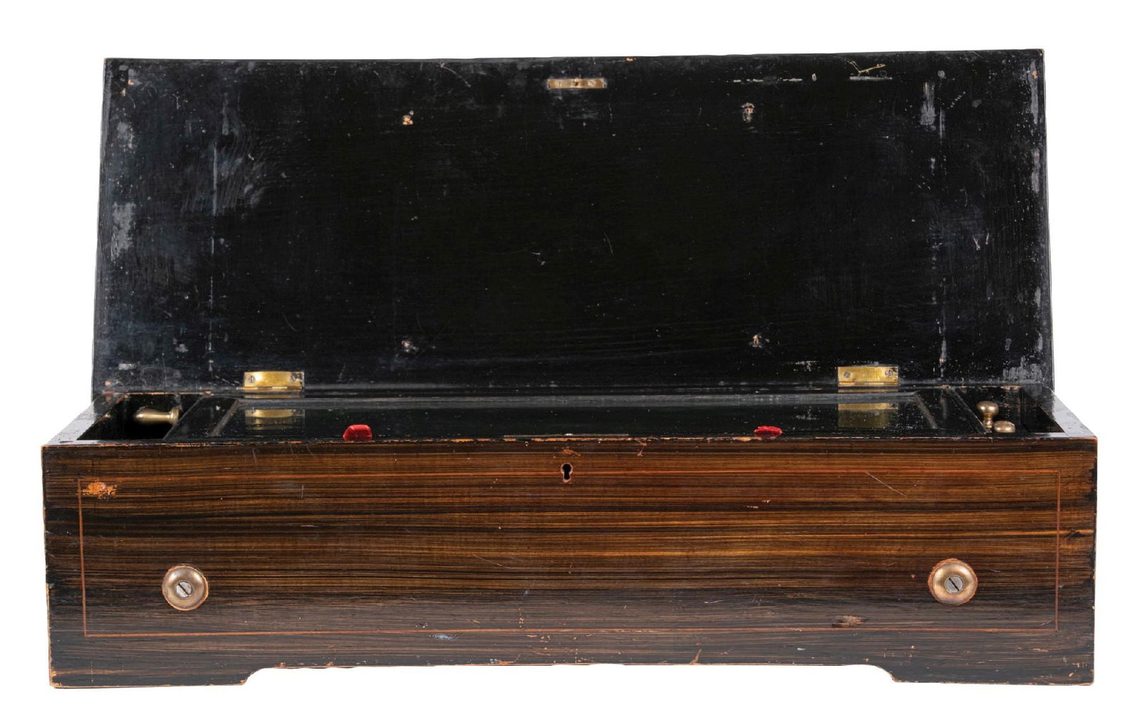 SWISS MUSIC BOX W/ 13" CYLINDER
