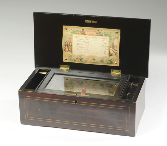 SWISS MUSIC BOX with 6''