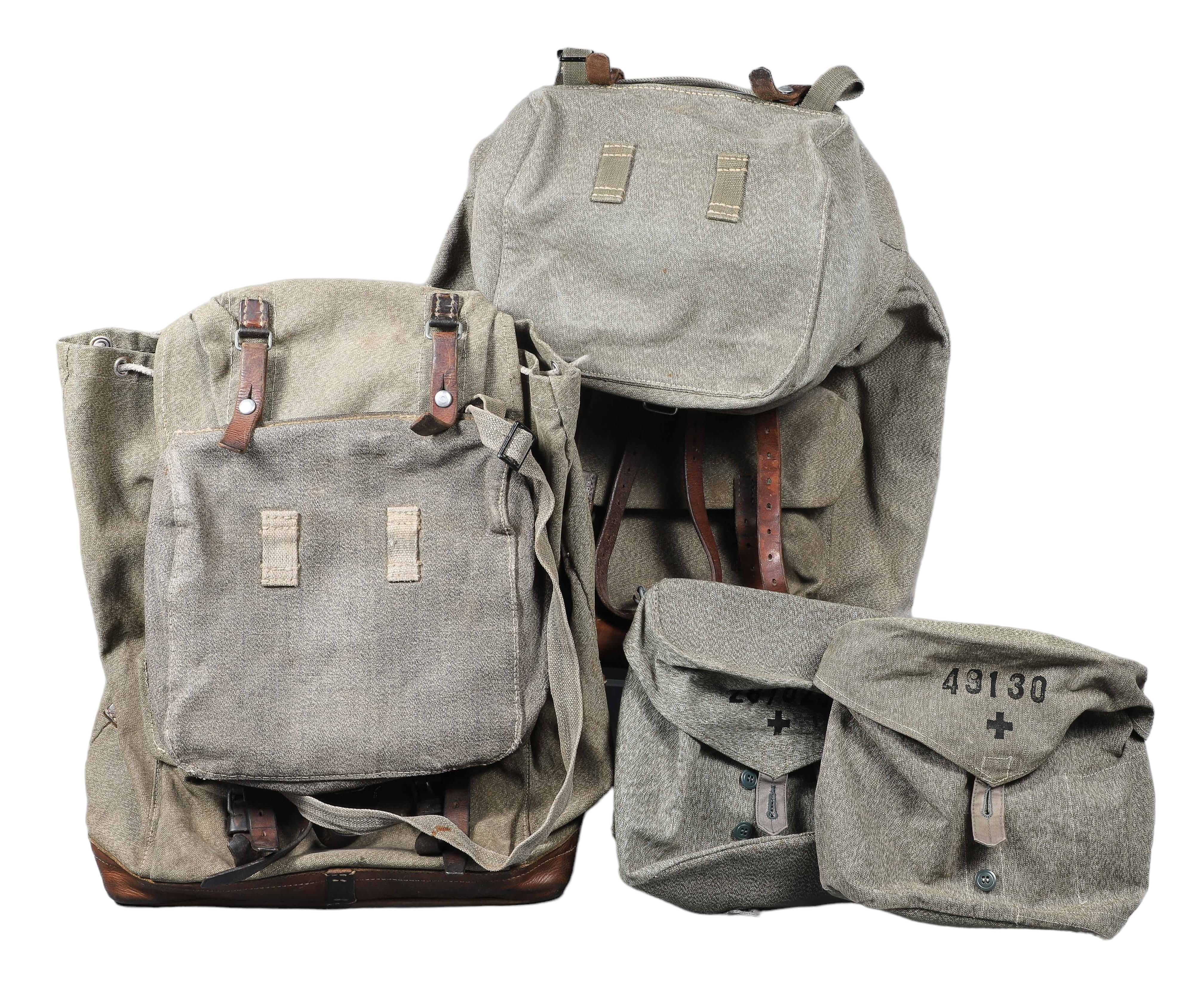 Swiss salt and pepper backpacks,