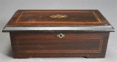 SWISS SATINWOOD INLAID MAHOGAN