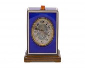 SWISS SILVER, GUILLOCHE ENAMEL