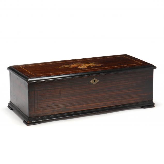 SWISS SINGLE COMB MUSIC BOX 