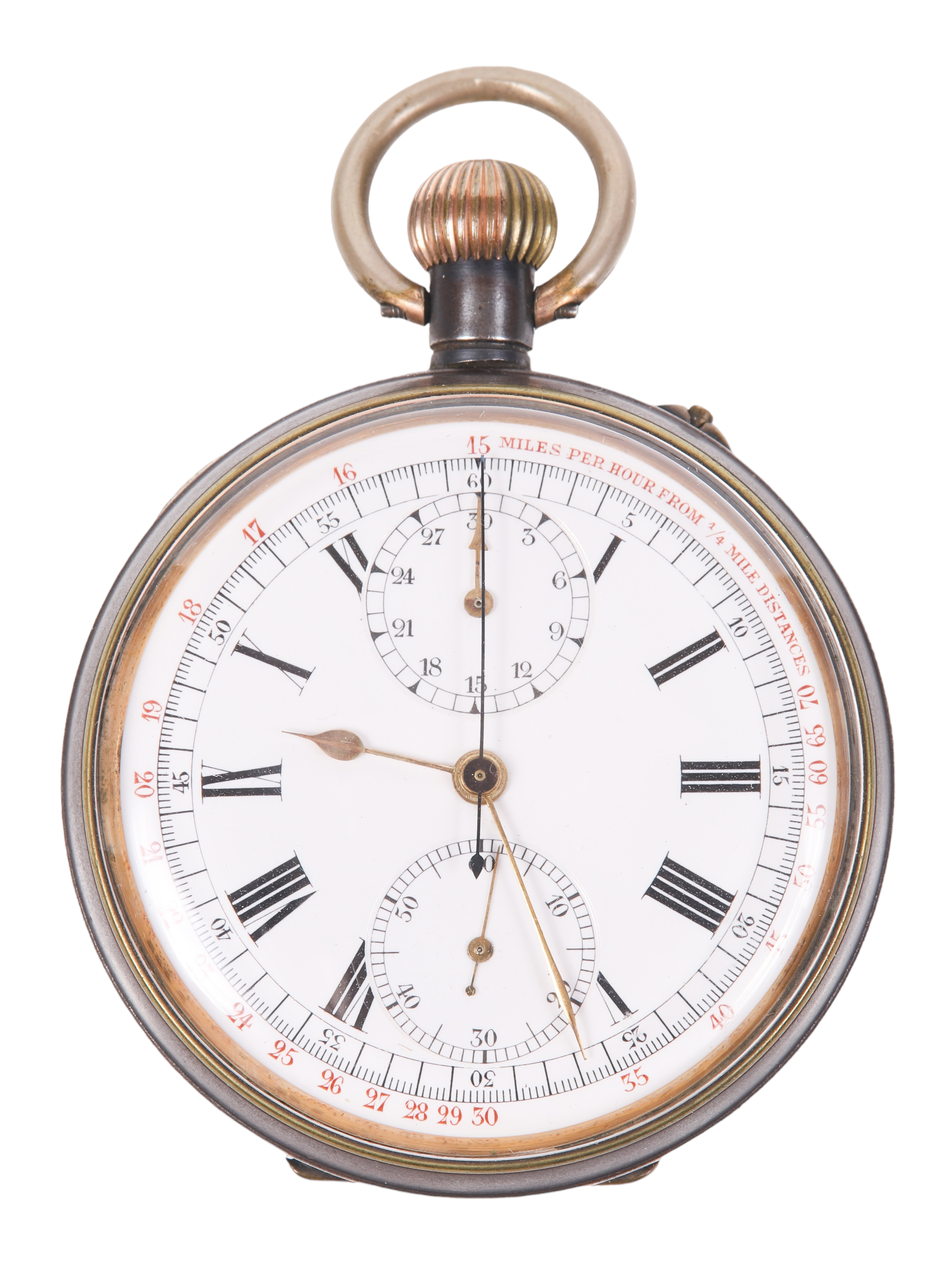 Swiss split second, in base