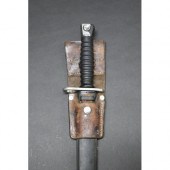 Swiss unknown bayonet and scab