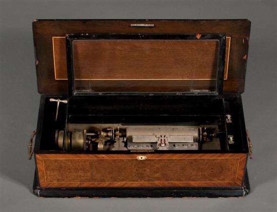 Swiss walnut single comb cylinder