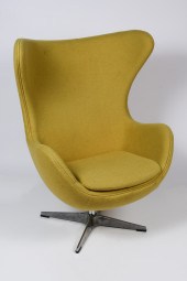 SWIVEL EGG CHAIR IN THE STYLE