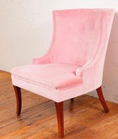 SWOOP ARM CHAIR, UPHOLSTEREDCu