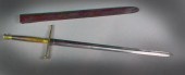 Sword and Leather SheathHaving