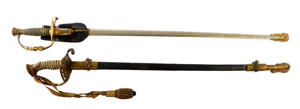 SWORDS: TWO U. S. MILITARY SWORDS