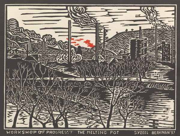 SYBIEL BERKMAN (AMERICAN, 1910 -