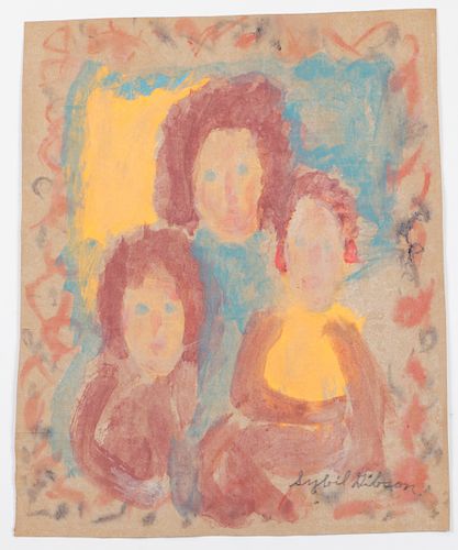 SYBIL GIBSON (1908-1995) "THREE