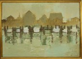 SYBIL GOLDSMITH OIL ON CANVAS