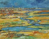 SYBIL GOLDSMITH OIL ON CANVAS