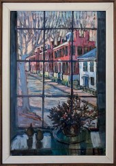 SYBIL GOLDSMITH OIL ON CANVAS