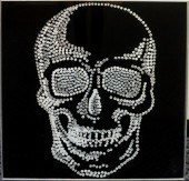 SYDNEY EDMONDS, JEWELED SKULL