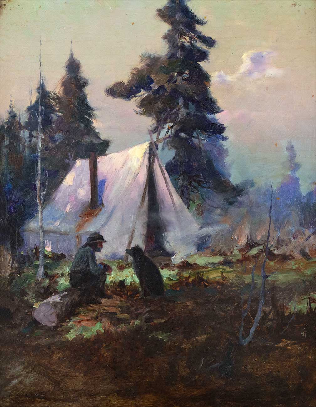 SYDNEY LAURENCE (1945- ), TALKING