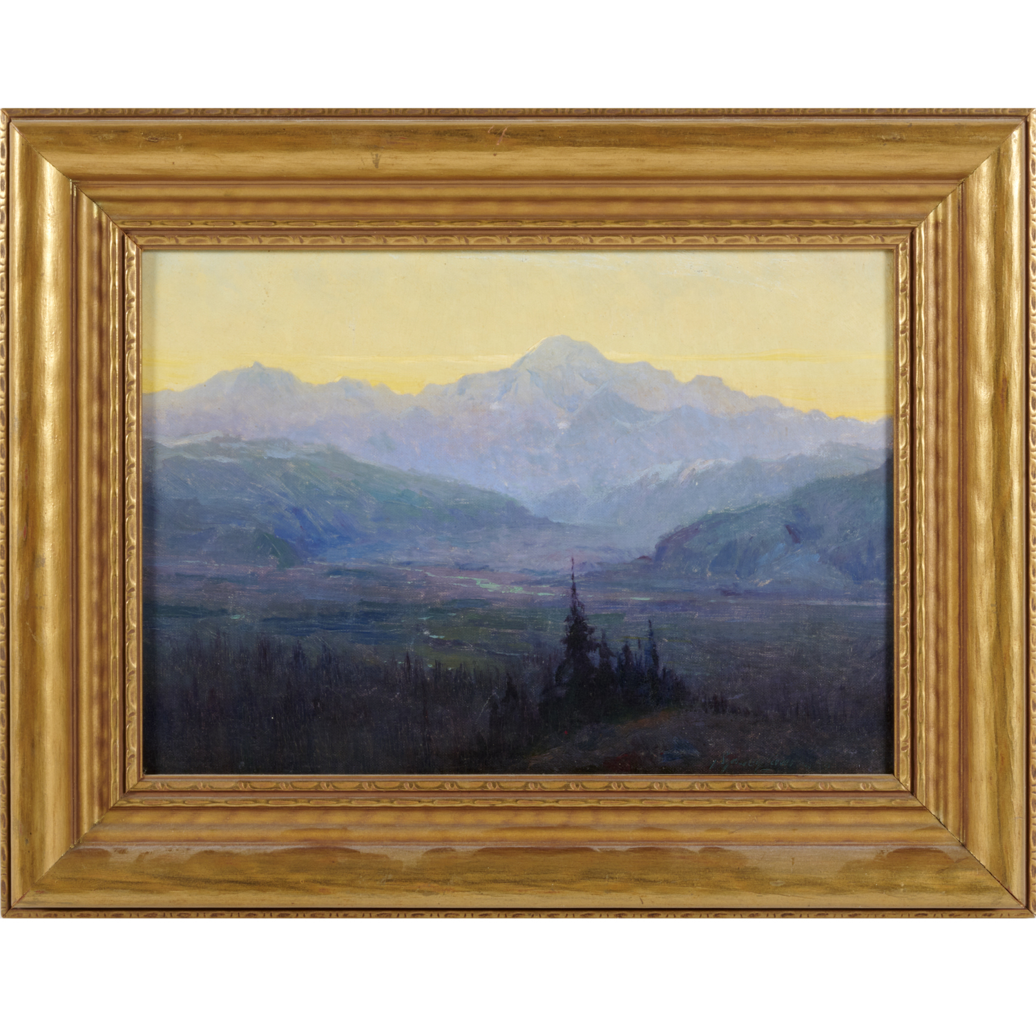 SYDNEY LAWRENCE, OIL ON CANVAS ON