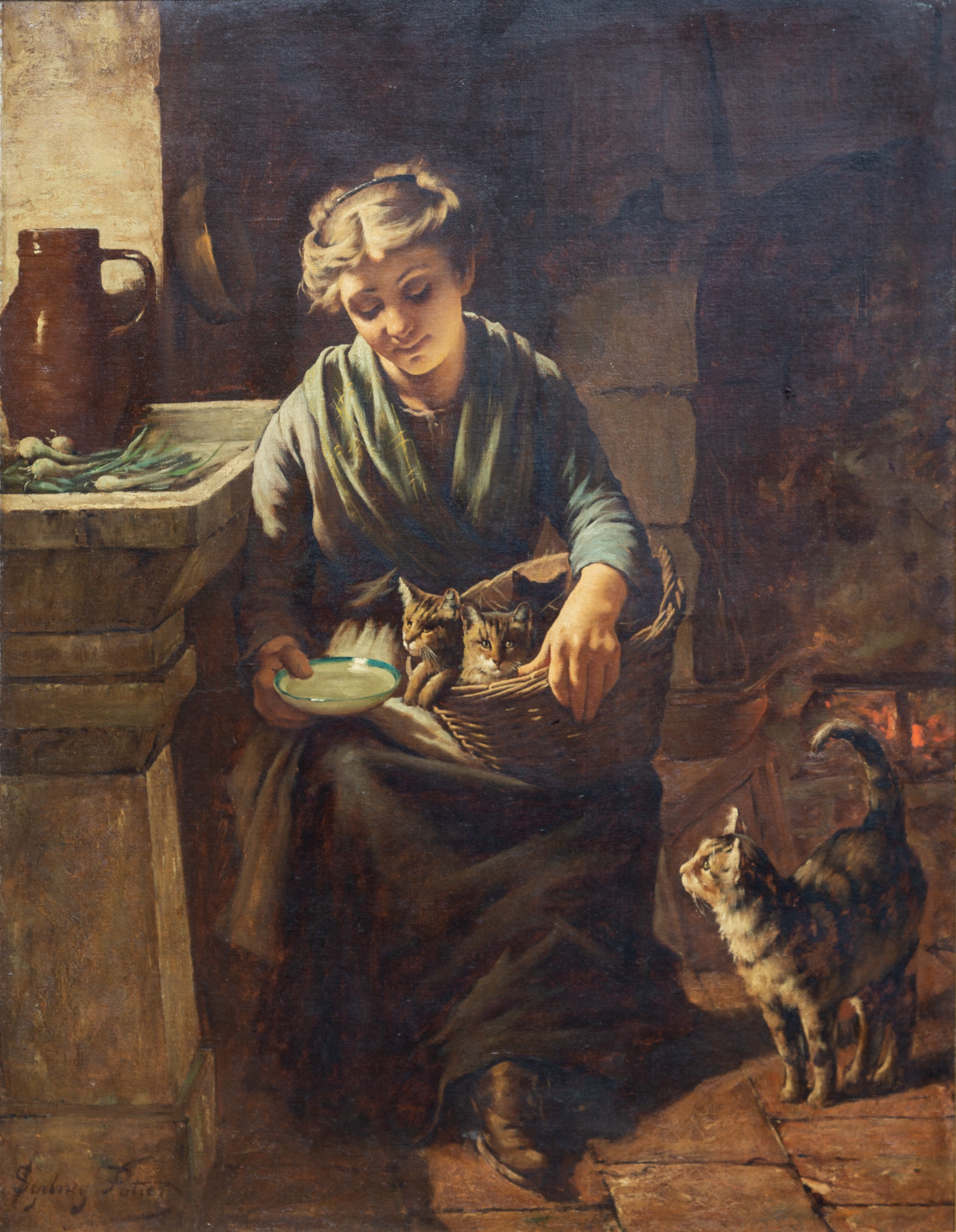 SYDNEY POTTER (BRITISH, FL.