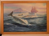 SYLVA FERNANDES WHALING PAINTI