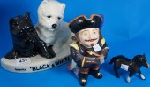 Sylvac Toby Jug and Wood Potte
