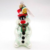 SYLVESTER AND TWEETY SNOWMAN,