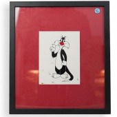 SYLVESTER THE CAT ANIMATED CEL