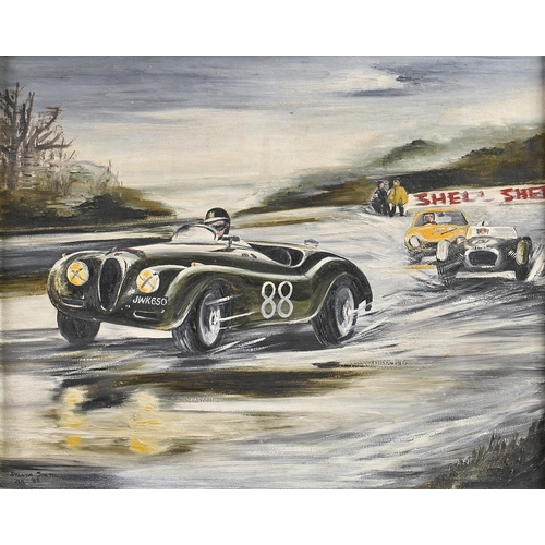 Sylvia Smith, 1965 - Jaguar XK120