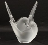 SYLVIE BY LALIQUE Crystal vase