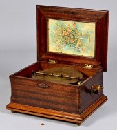 SYMPHONION DISC MUSIC BOX W/ D