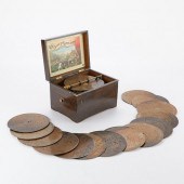 SYMPHONION MUSIC BOX W/ 15 DIS