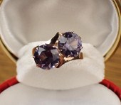 SYNTHETIC ALEXANDRITE RINGSYNT
