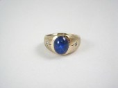 SYNTHETIC STAR SAPPHIRE AND DI