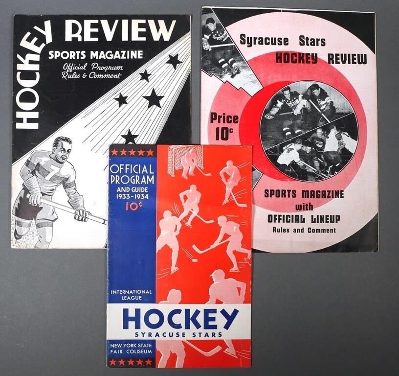 SYRACUSE STARS 1930S HOCKEY