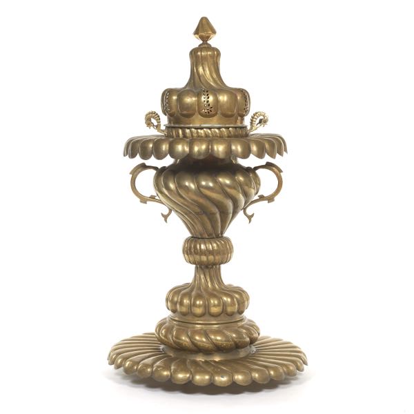 SYRIAN BRAZIER 50" x 28" Monumental
